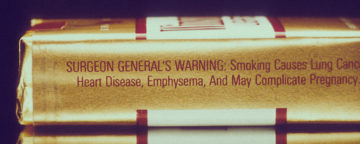 Cigarette Warning Label