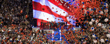 Balloon drop at the 2008 RNC. Credit: Library of Congress/Carol M. Highsmith.