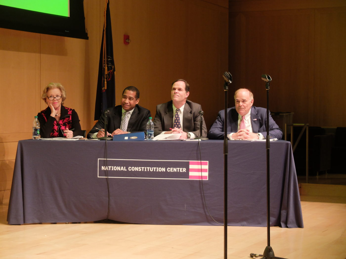 Panel of judges for the 2015 Lenfest Citizenship Challenge.