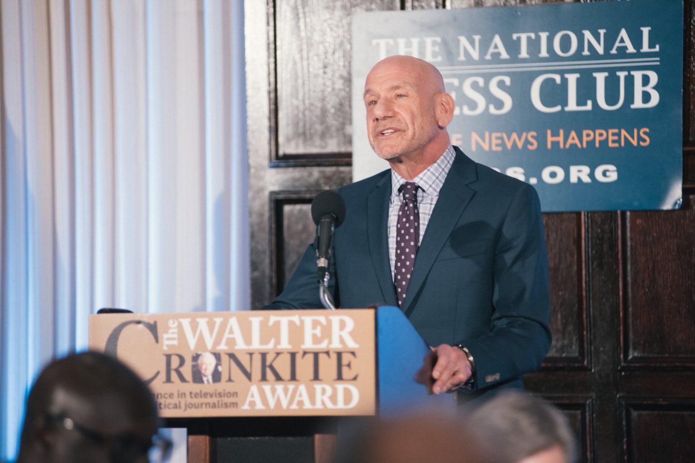 Marty Kaplan, director of the Norman Lear Center. Credit: National Press Club.