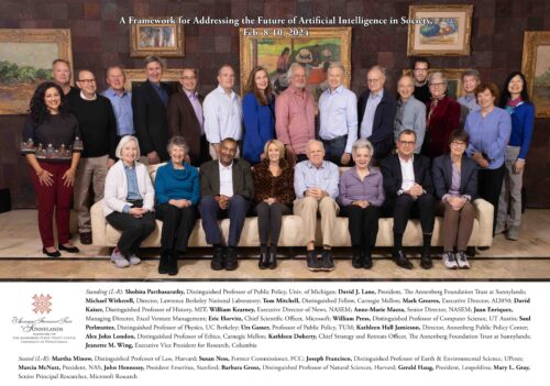 Photo of NAS-Sunnylands-APPC AI 2024 retreat participants