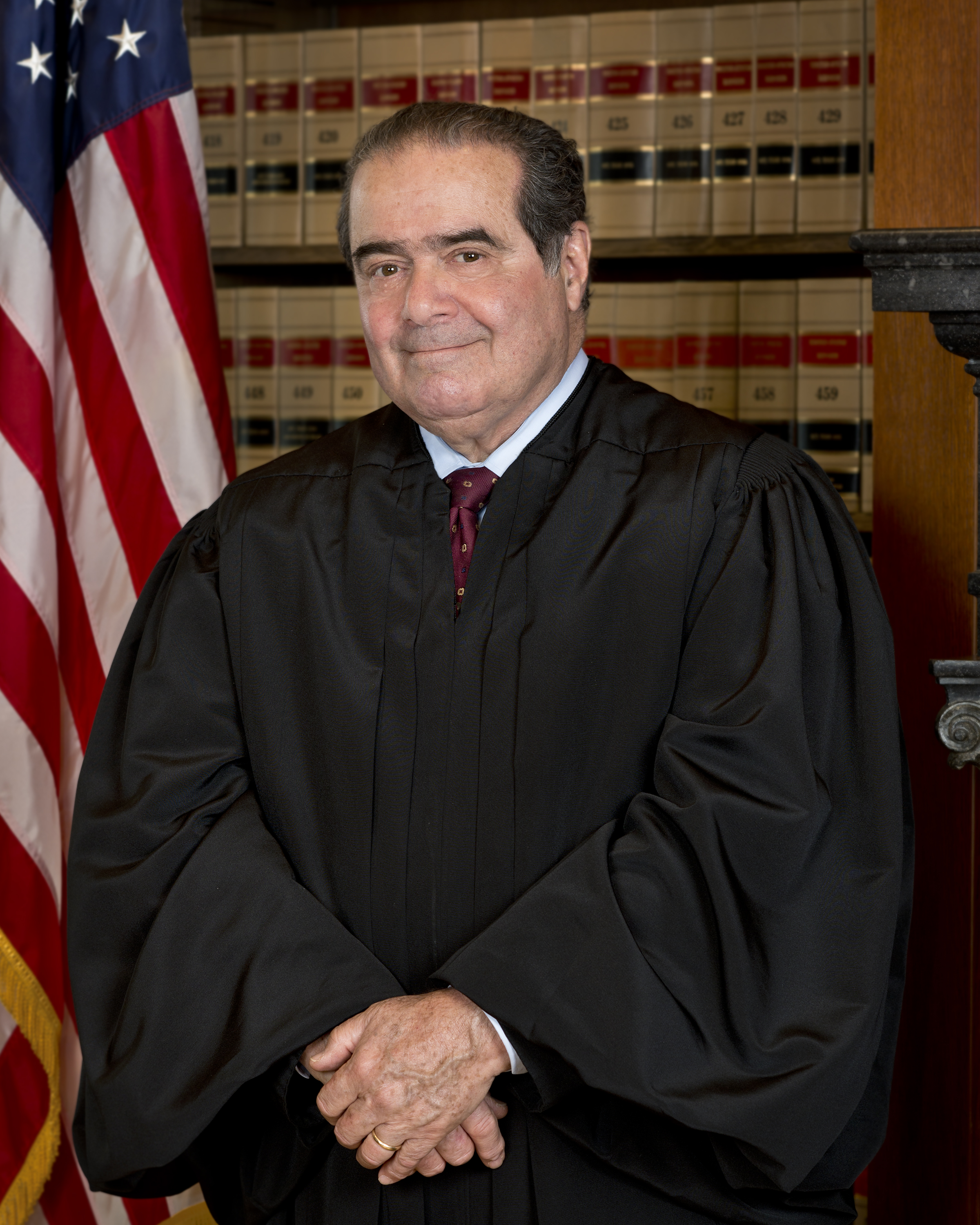 Antonin Scalia, official portrait as Associate Justice of the Supreme Court of the United States.