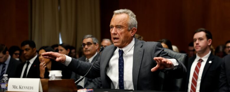 A picture of Robert F. Kennedy Jr., President Trump's nominee for Secretary of Health and Human Services.