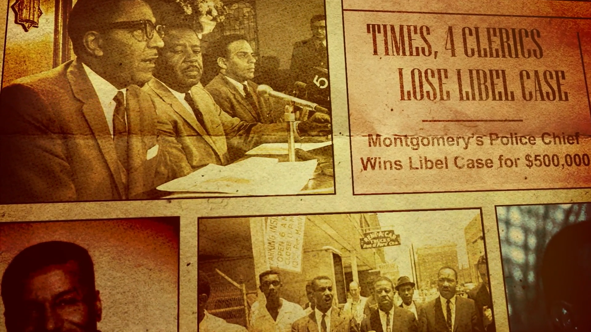 Still from the Annenberg Classroom "New York Times v. Sullivan" documentary film.