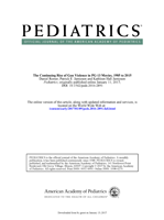 Pediatrics_Continuing rise of gun violence in pg-13 movies, 1985 to 2015