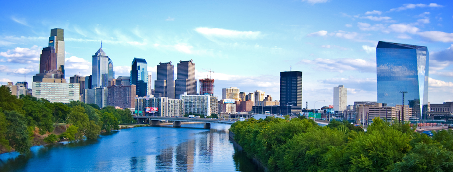 Philadelphia skyline. Credit: Ed Yakovich.