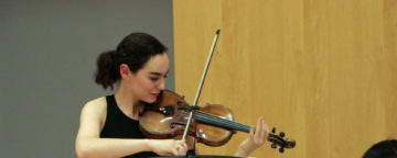 Francesca dePasquale performs at APPC recital.