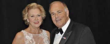 Judge Marjorie and former Gov. Ed Rendell at the Pennsylvania Society Holiday Dinner on Dec. 12, 2015.