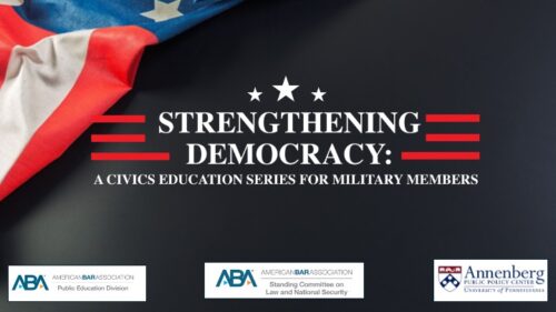 Strengthening Democracy, a project of the ABA and LAIC.