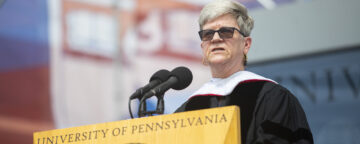 Kathleen Hall Jamieson at Penn's commencement