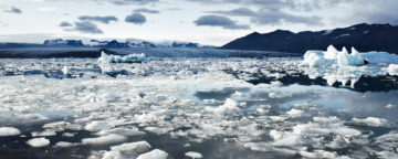 Icelandic glacial scenery. Credit: Jay Mantri.