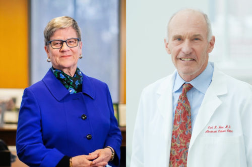 Kathleen Hall Jamieson and Carl June, Penn faculty members elected to the National Academy of Sciences on April 27, 2020