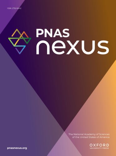 Cover of PNAS Nexus journal.