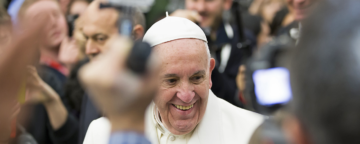 Pope Francis in Rome. Credit: Lara Farhadi.