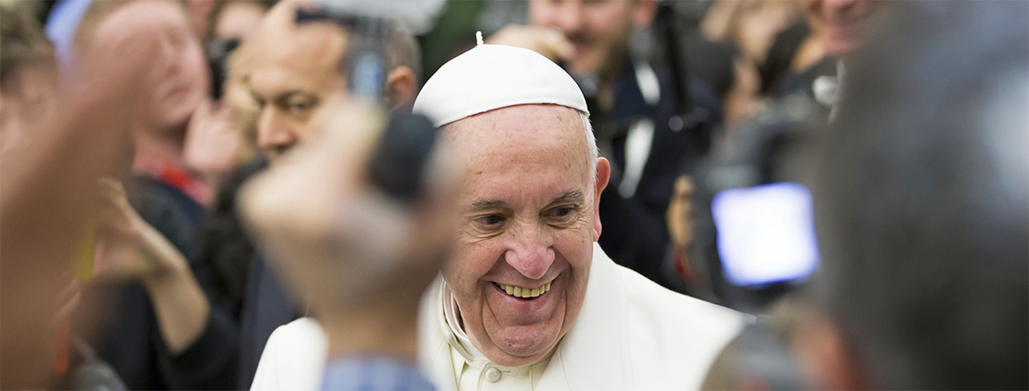 Pope Francis in Rome. Credit: Lara Farhadi.