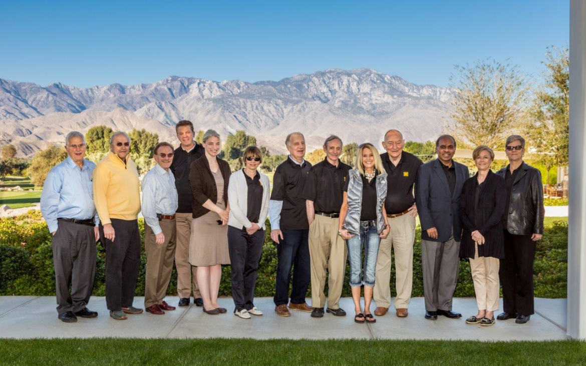 Participants in a February 2015 retreat on ensuring integrity in science.