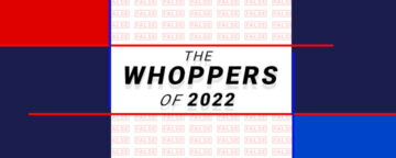 FactCheck.org's Whoppers of '22 image