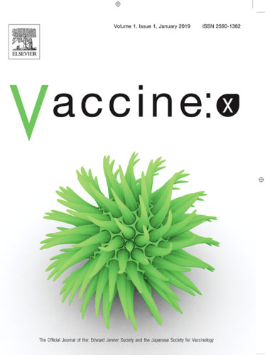 Cover of Vaccine journal.